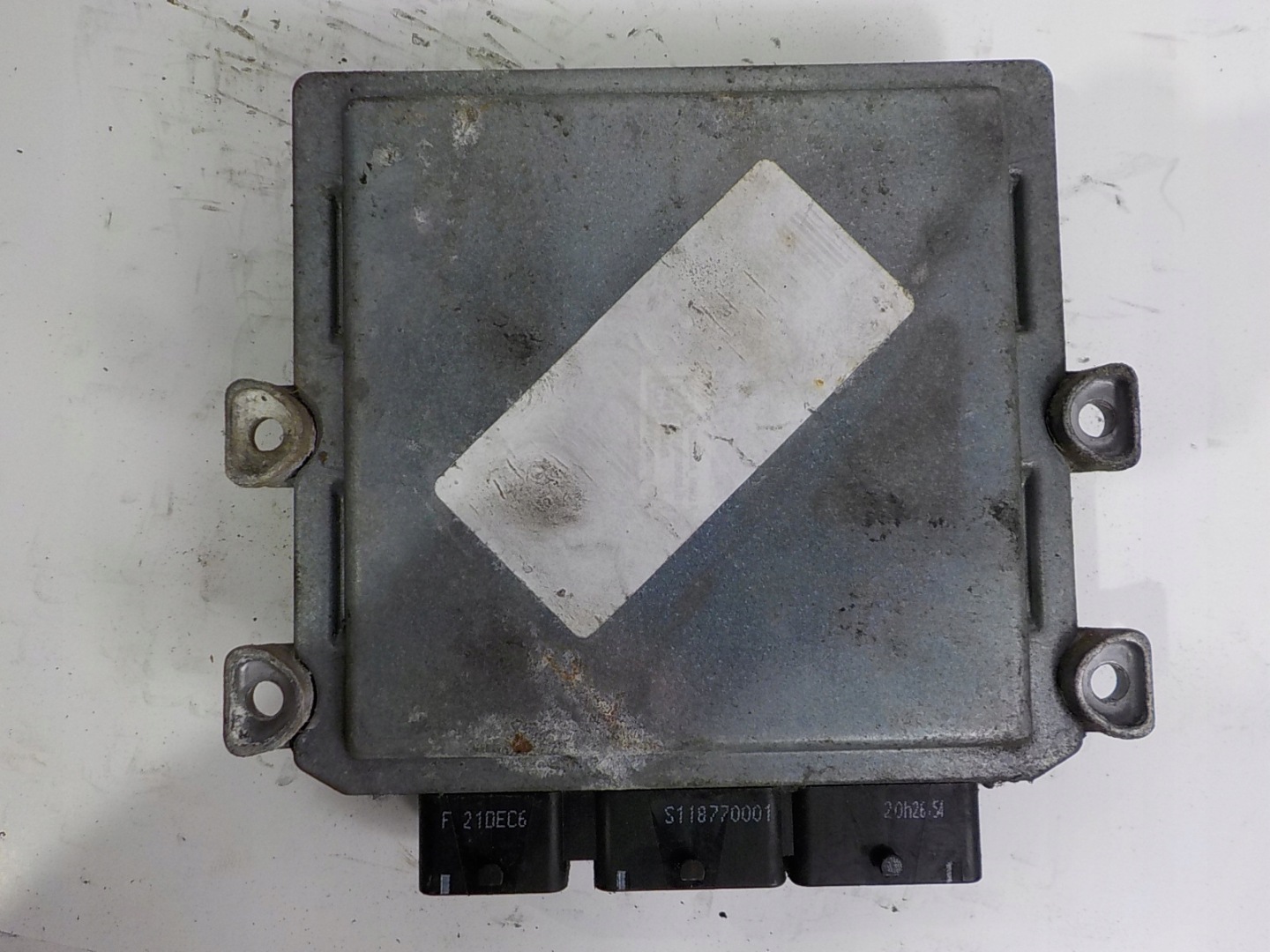 FIAT computer control unit 5WS40378C-T 9663862780