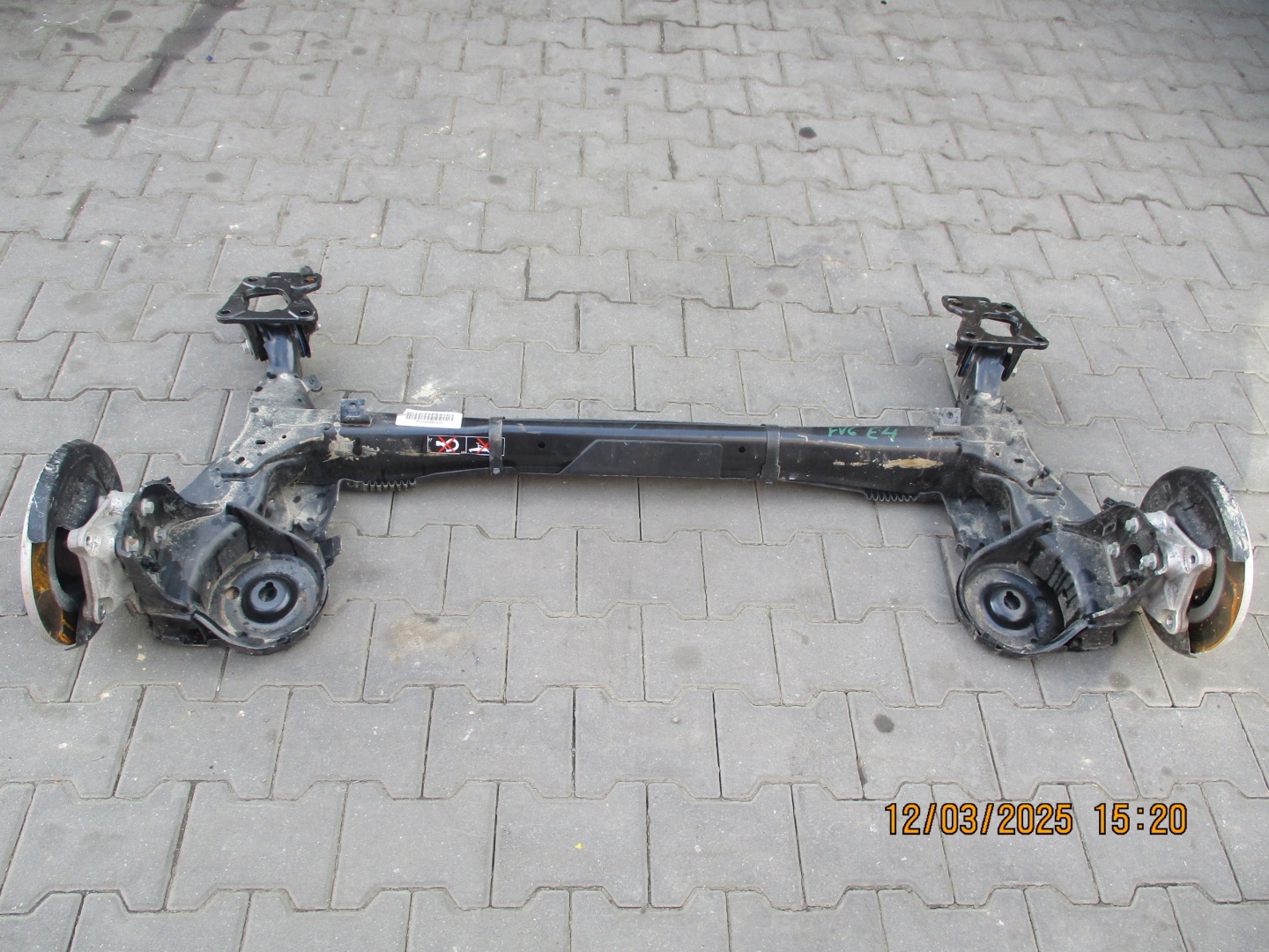 axis rear sususpension OPEL COMBO E 23R 1,5D