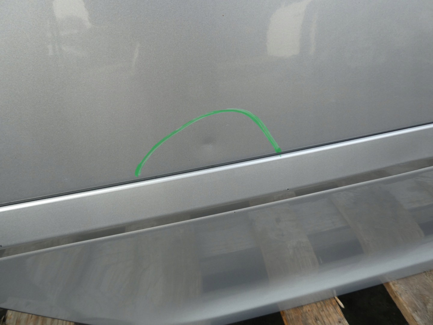 door right rear part SKODA OCTAVIA II complete