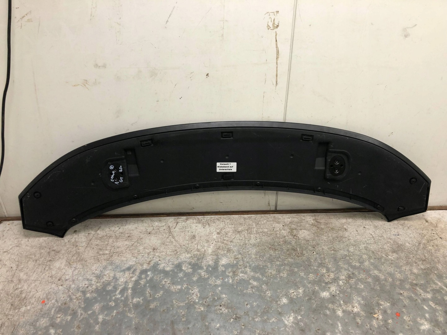 LOTKA spoiler bonnet boot AUDI E-TRON GT 4J3827934