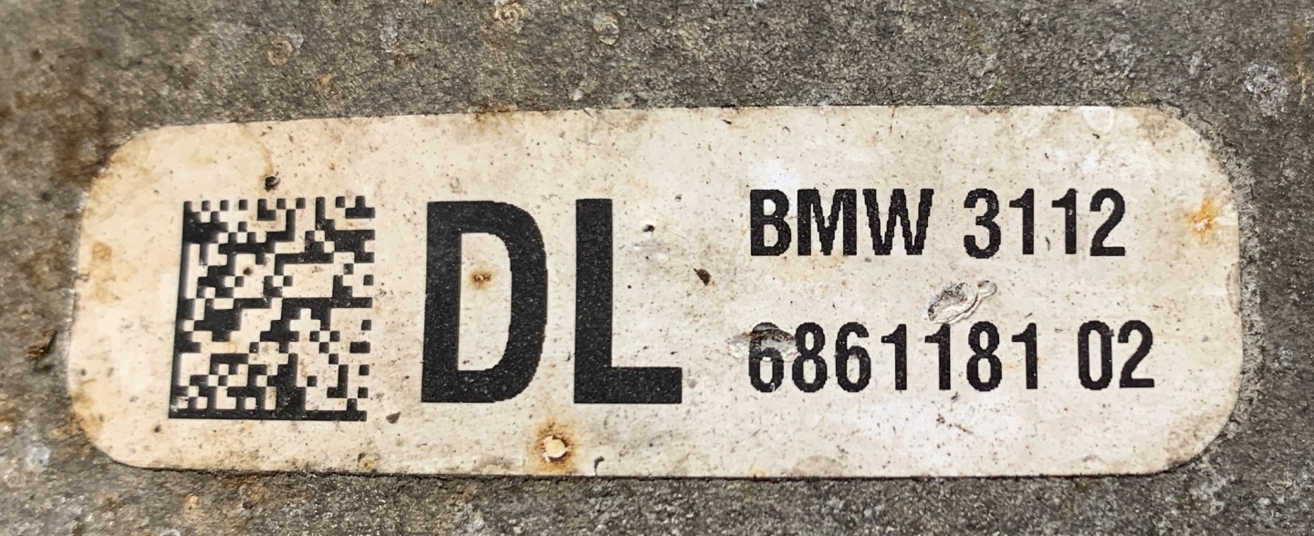BMW G30 G31 X-DRIVE swing left front arm