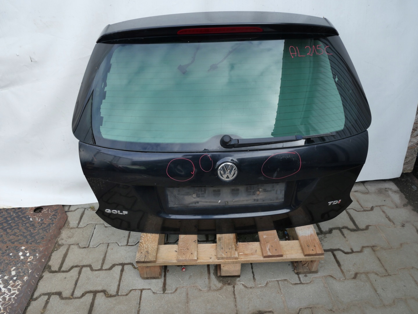 trunk door boot VW GOLF 5 V KOMBI