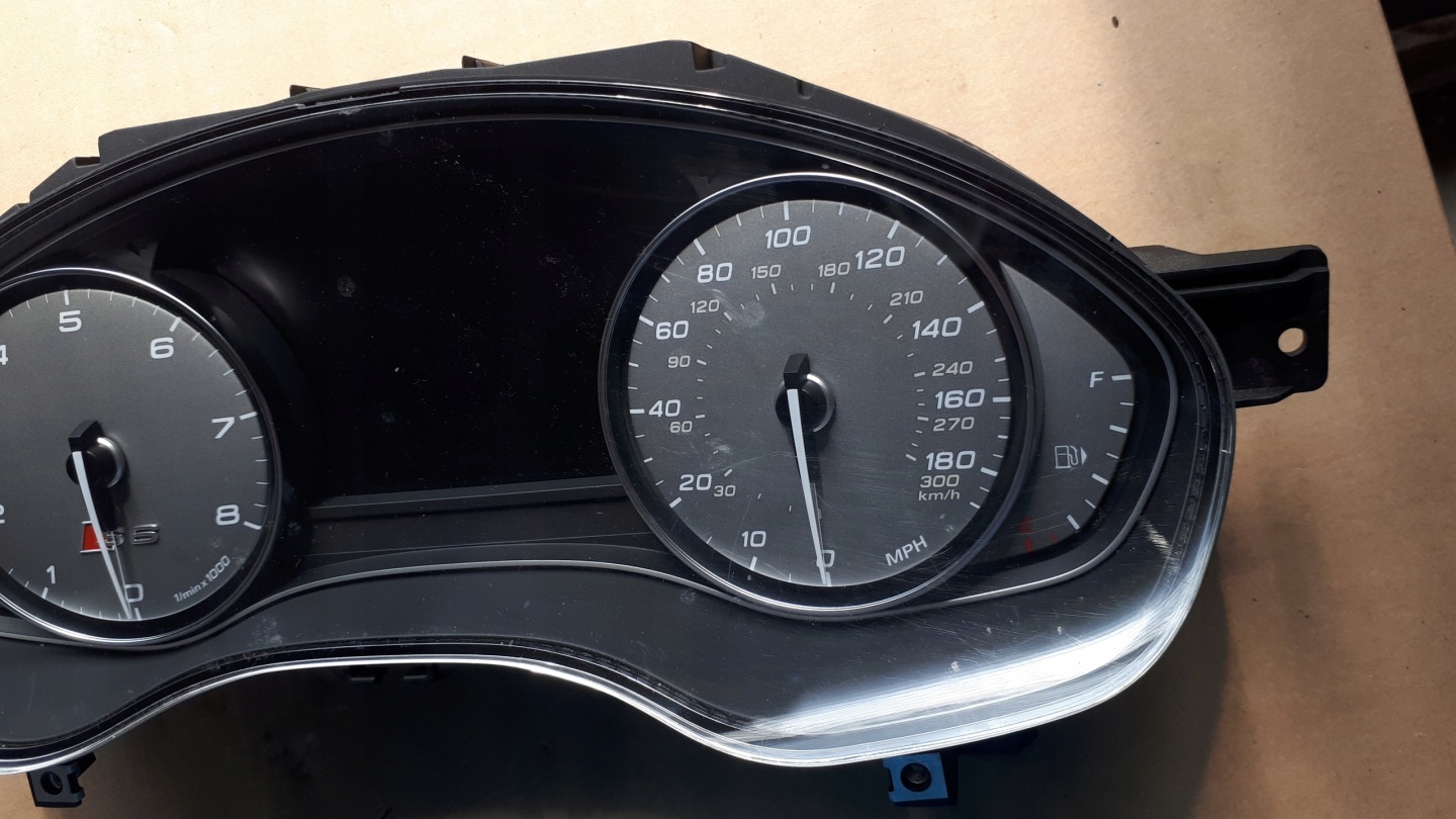 S6 C7 A6 4G dials clock 4.0 TFSI 4G0920981K