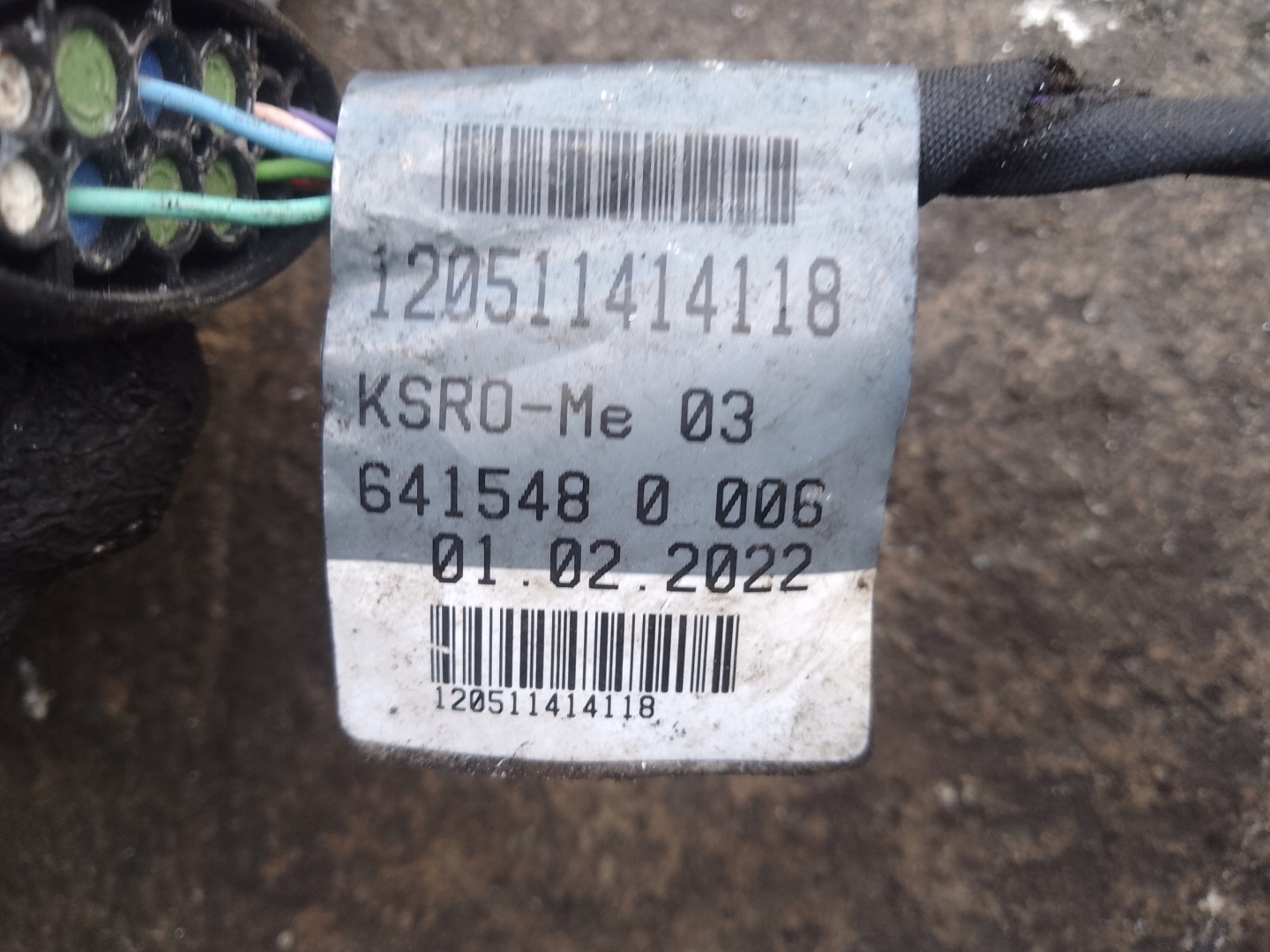AUDI wiring bundle of control A6 C8 4K0971824L