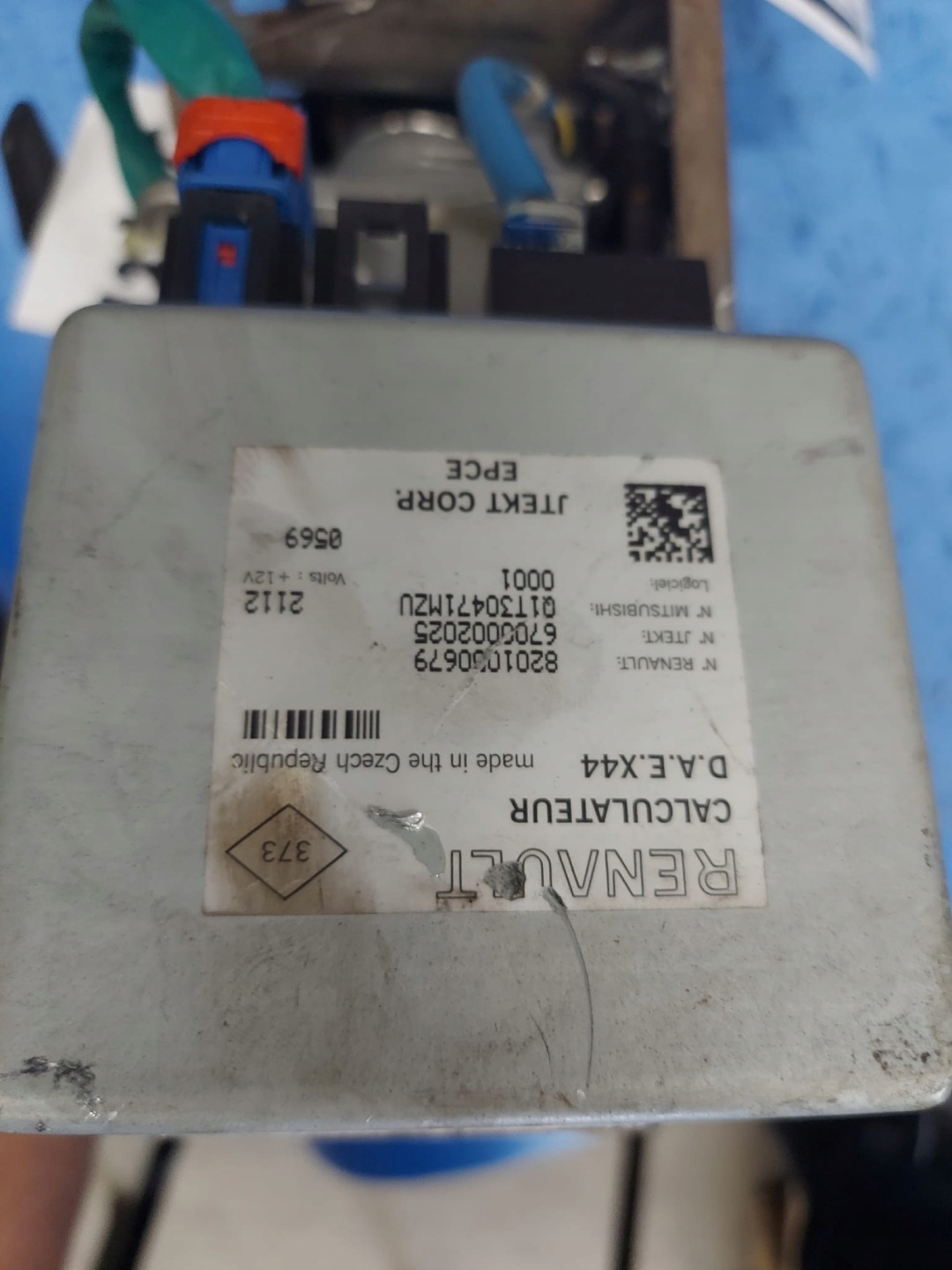 control RENAULT CLIO 488108820R 39tyskm