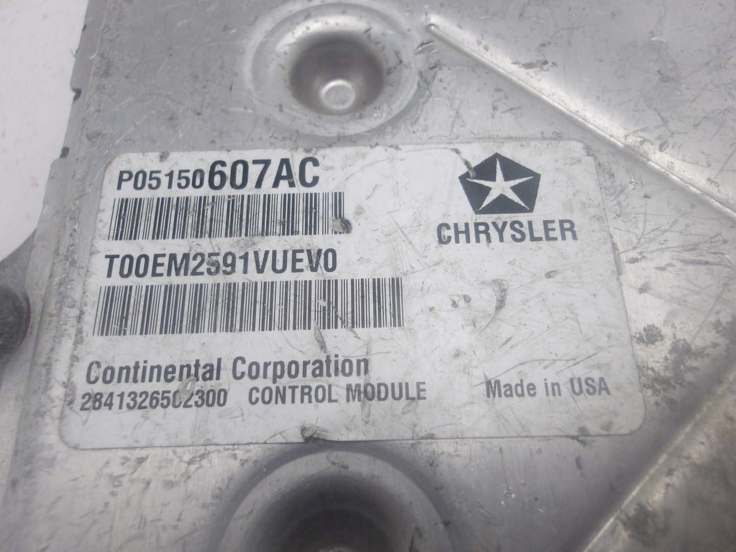 JEEP COMPASS e 11-17 2.4 16V computer Centralina Motore P05150607AC OE