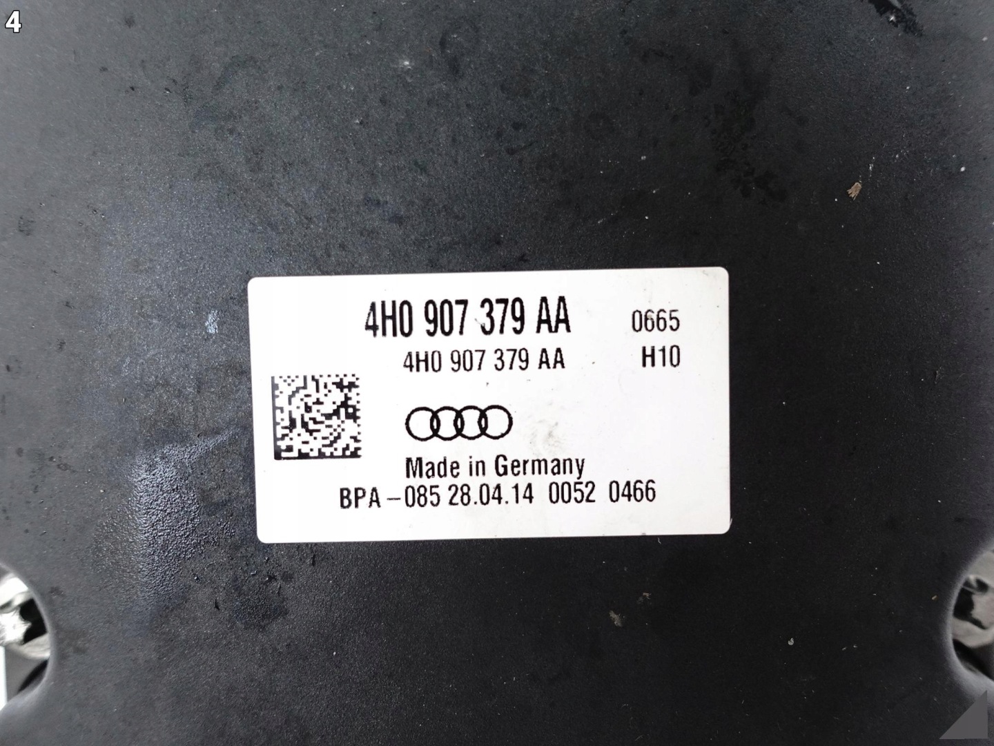 AUDI A8 S8 4H0 D4 LIFT 09-17 control unit pump ABS bracket
