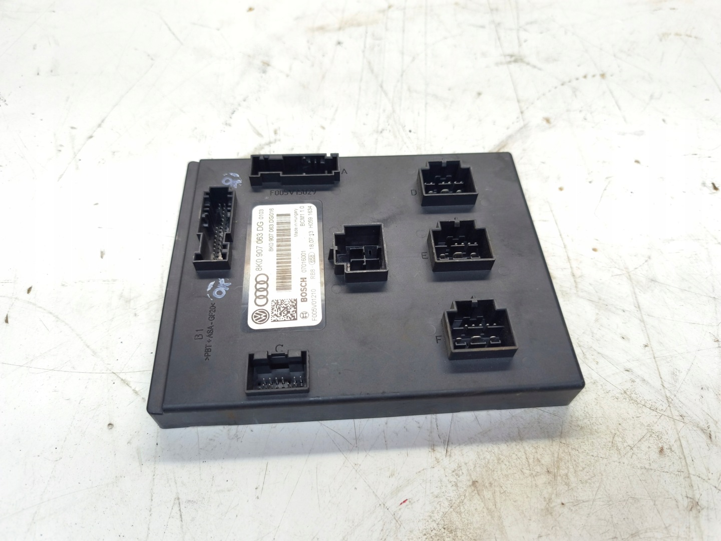 comfort control unit control unit AUDI A4 B8 A5 8T Q5 8R 8K0907063DG