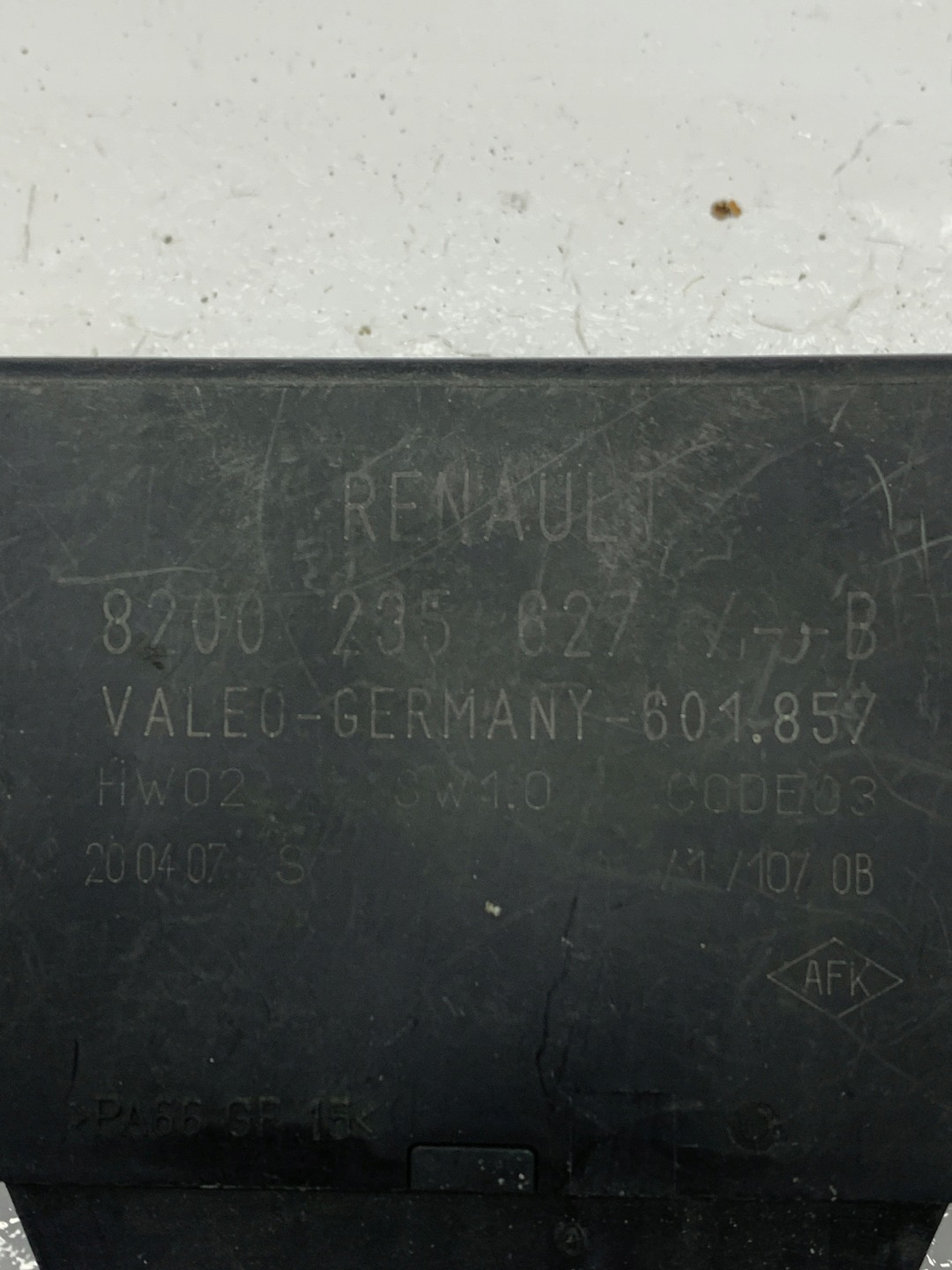 modulo Centralina parcheggio PDC 8200235627B RENAULT