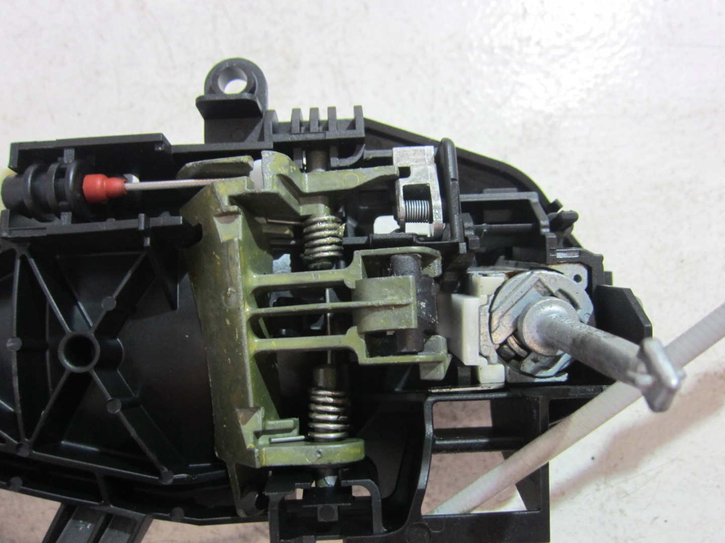 BMW F25 X3 handle left front lock cylinder A76 7202143