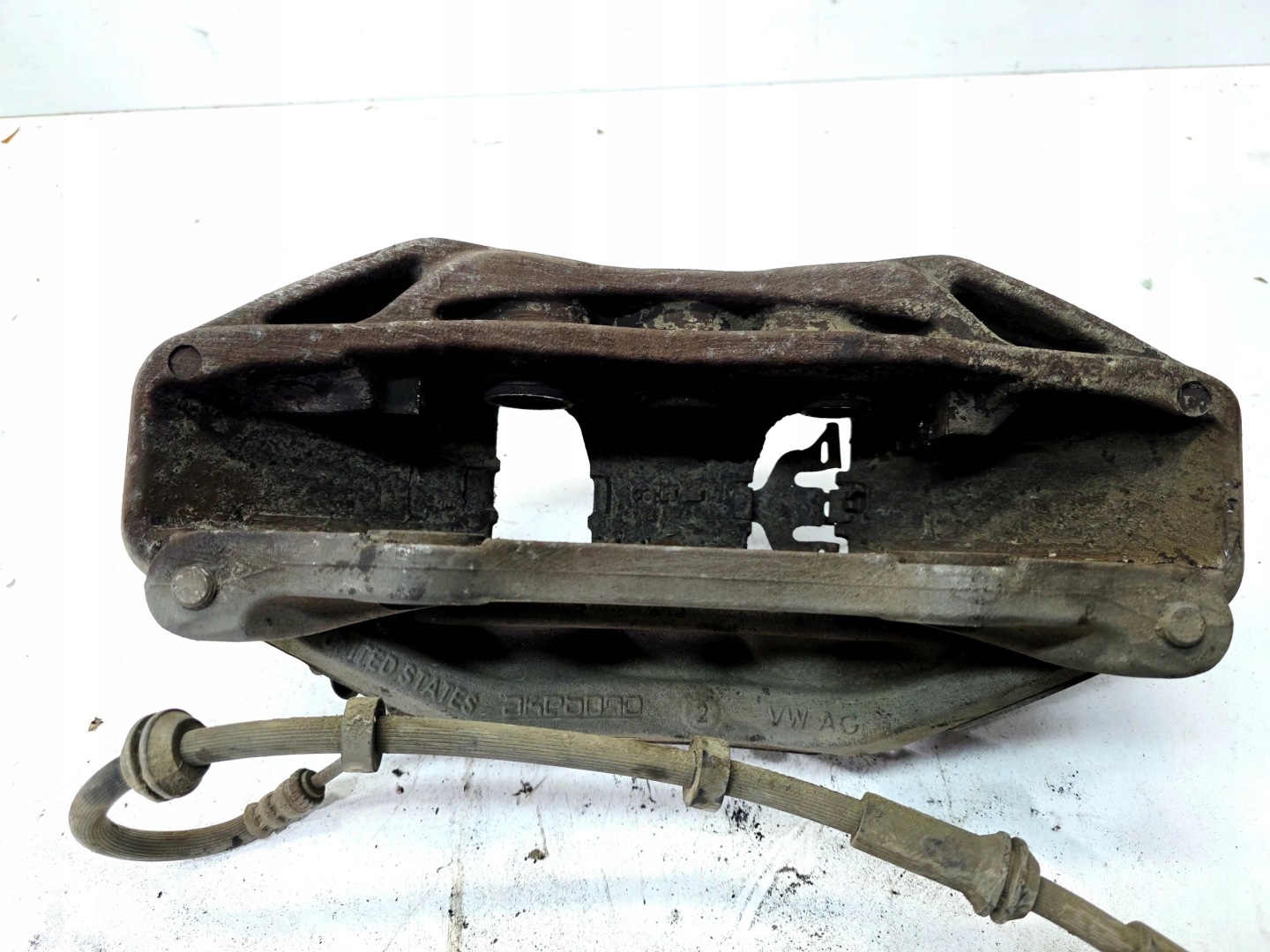 caliper brake left front AUDI Q7 4M 4M0615105CP 375MM