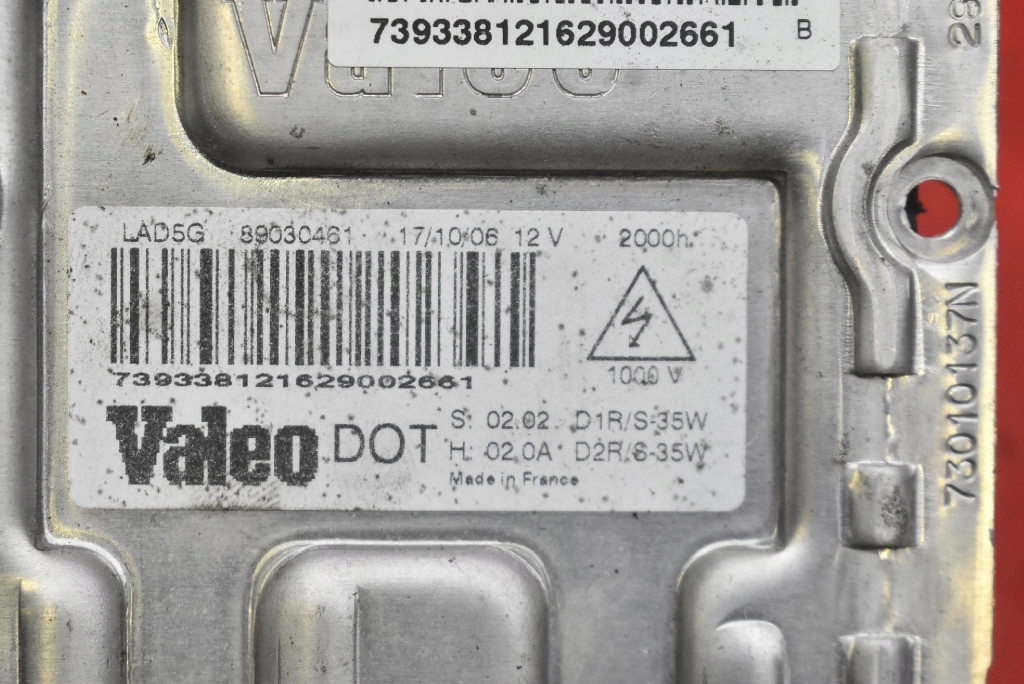 control unit XENON KSENON right 89030461 CITROEN C8 1 and 02-08