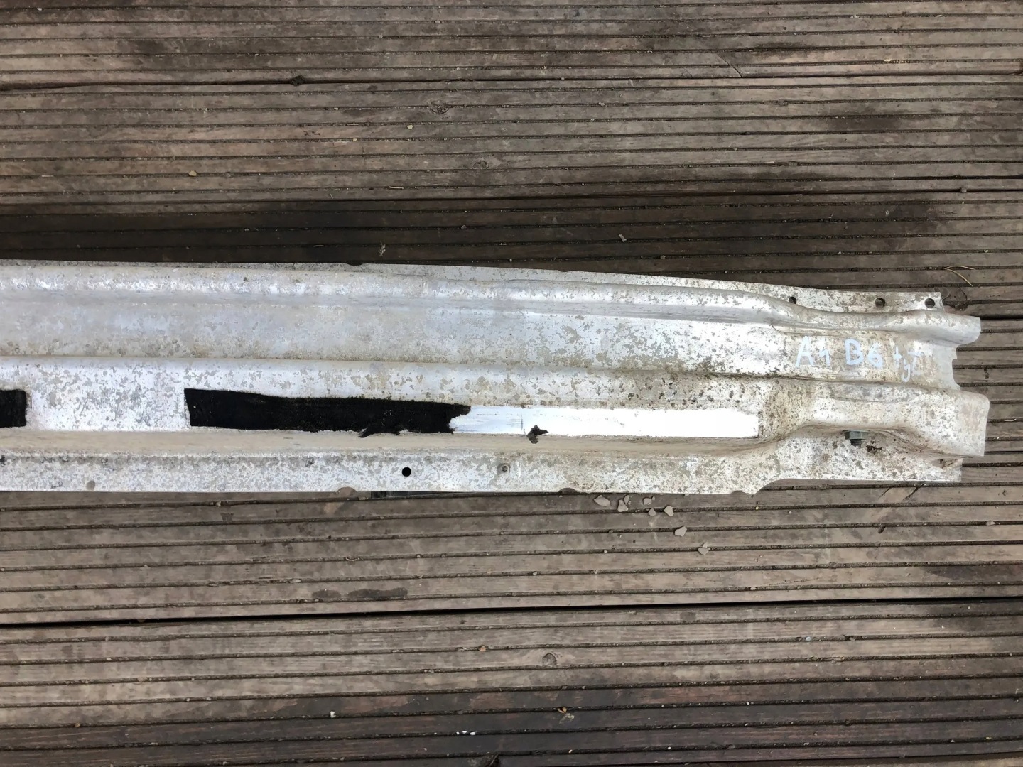 bumper support rear part AUDI A4 B6 sedan 8E0807309C