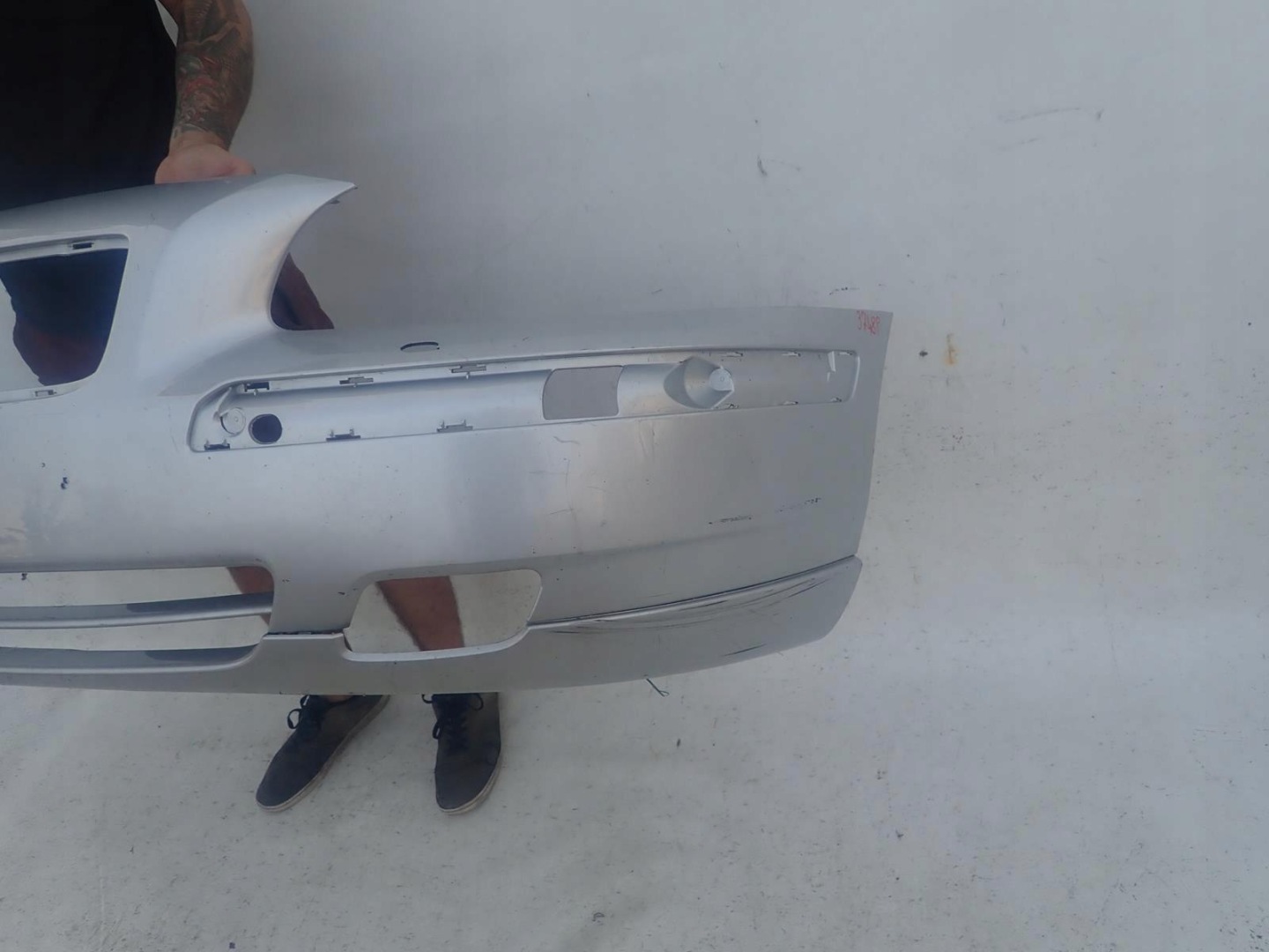 VOLVO V70 II 2 LIFT 05-07 bumper front washer