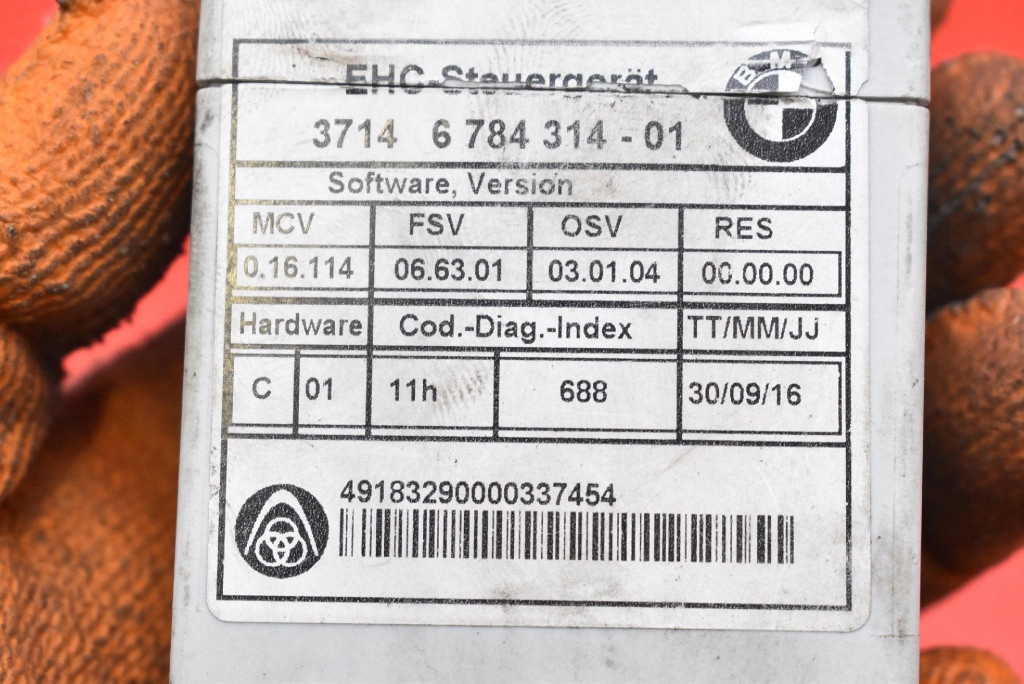 control unit module NIVO 6784314 BMW E60 E61 3.0 D 218 KM 03-07