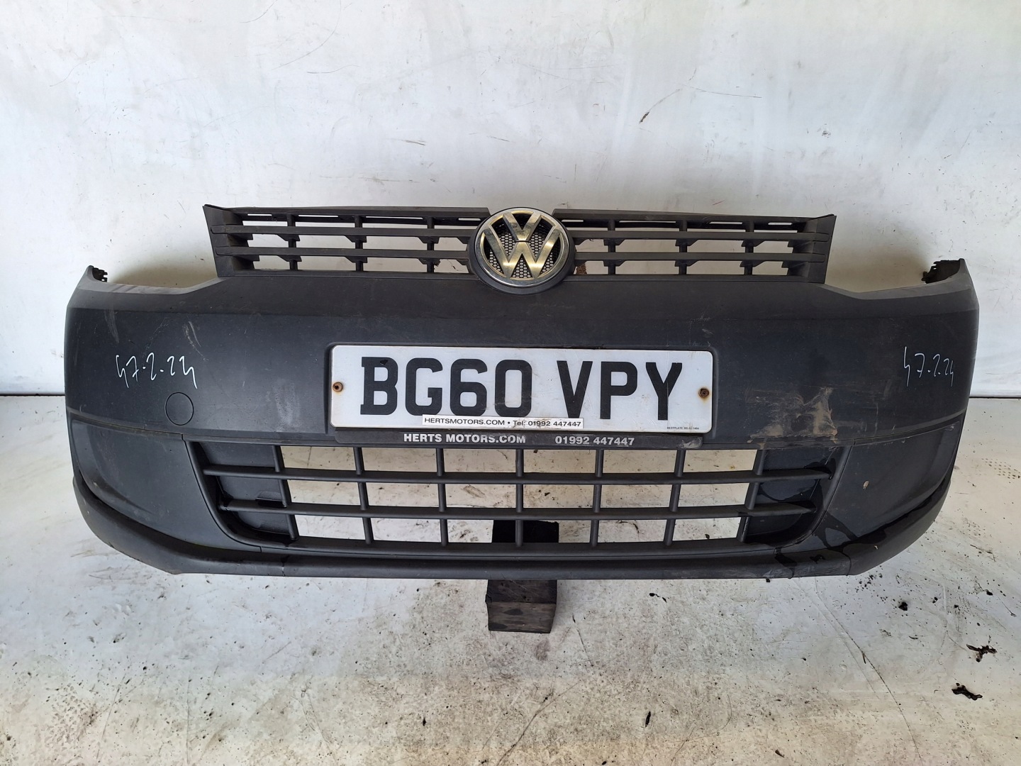 VOLKSWAGEN CADDY 11-15 bumper
