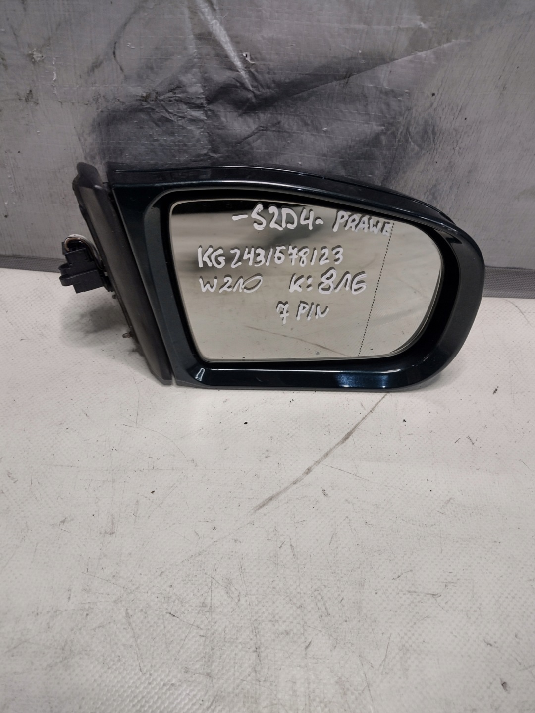 Lustero right Mercedes W210 7PIN k: 816