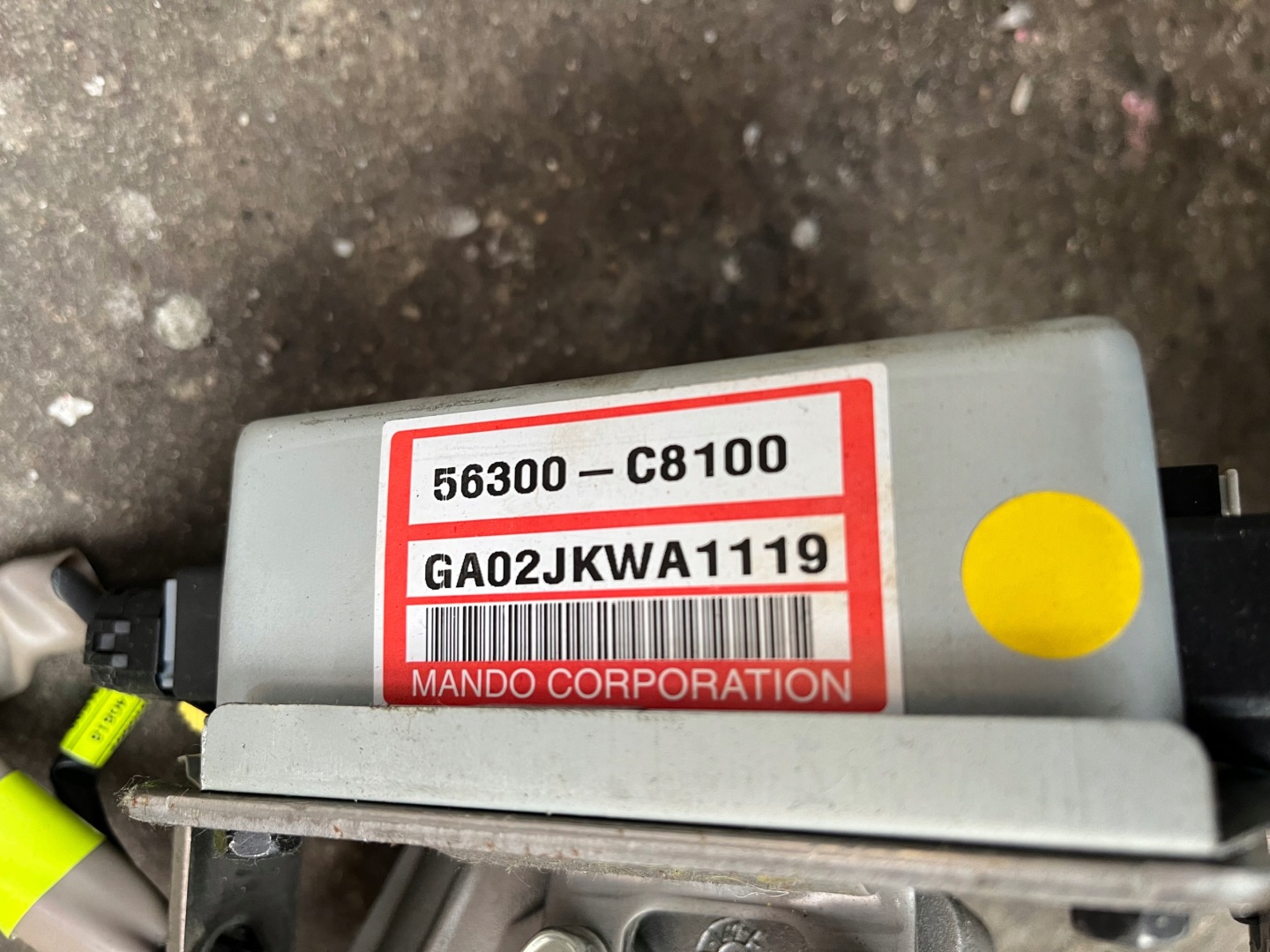Hyundai I20 II 1.2B servo pump electrical