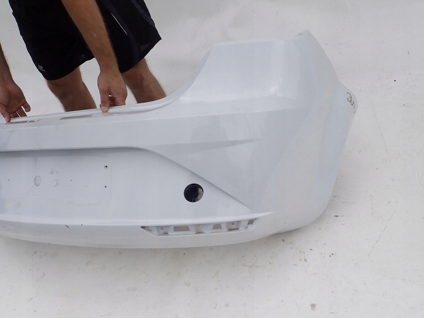 SEAT LEON II LIFT 09-12 bumper rear part rear