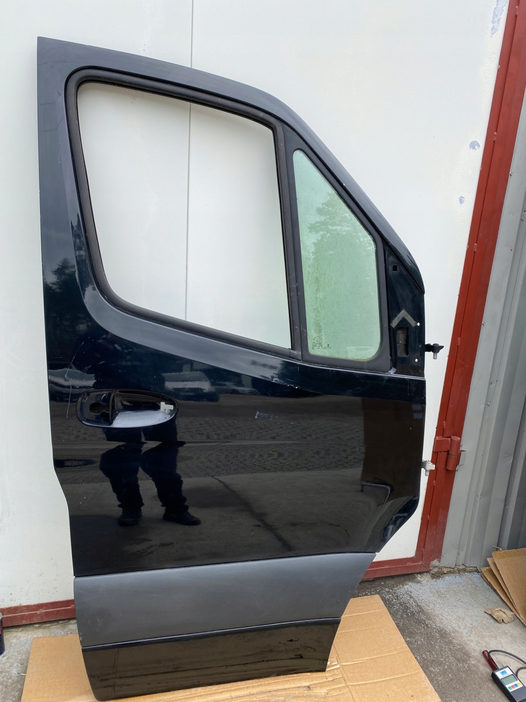 MERCEDES SPRINTER W907 door right front black, EUROPA