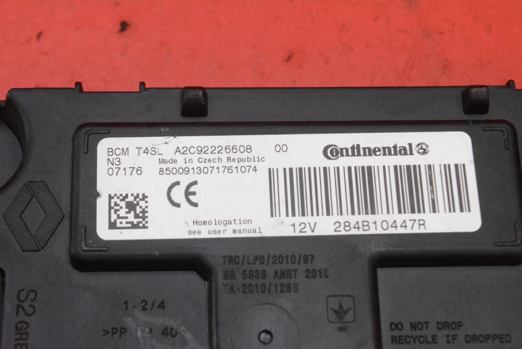 control unit module BCM 284B10447R RENAULT CLIO 4 IV 1.2 16V 75 KM LIFT 16-20