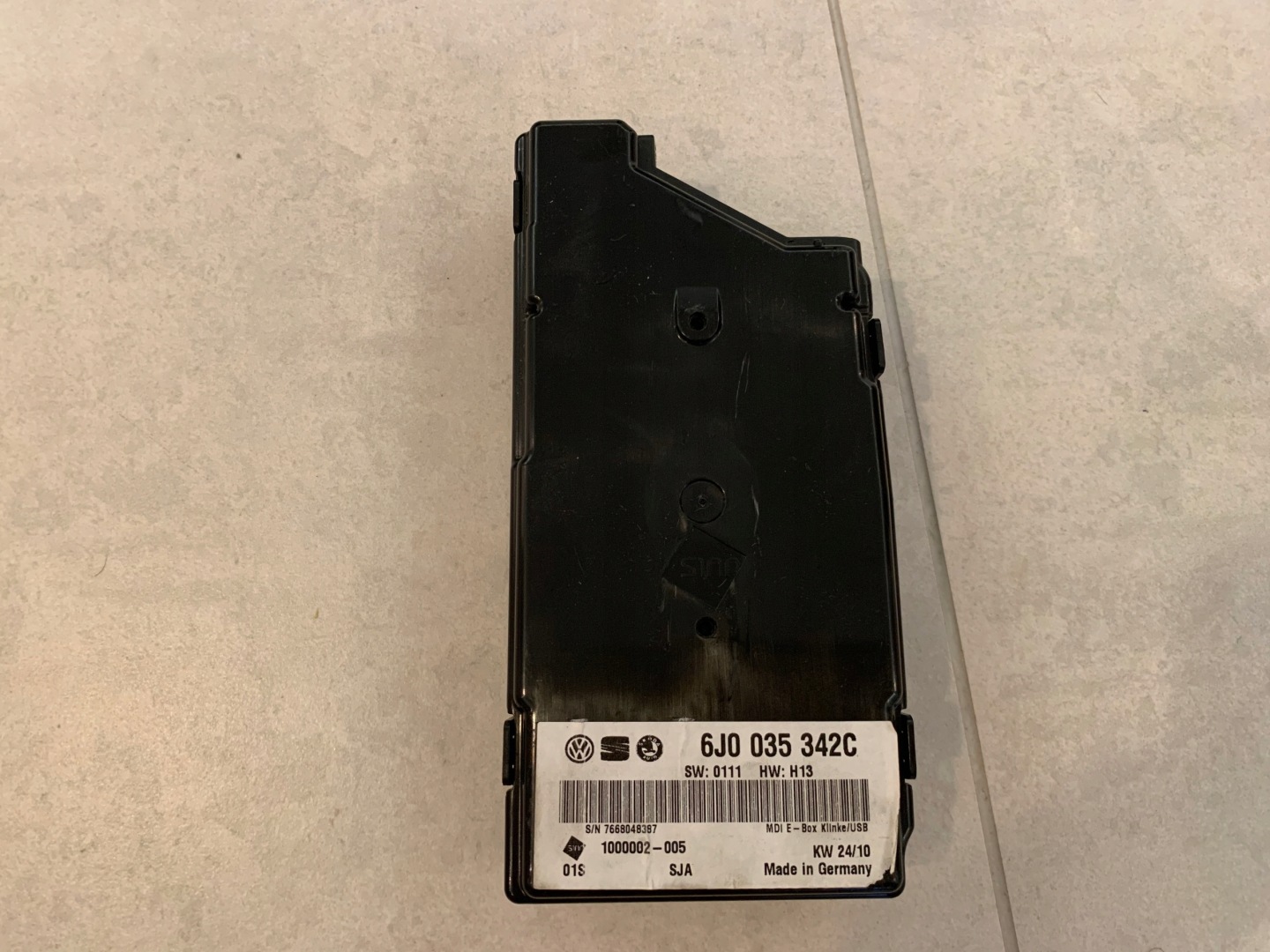 SEAT IBIZA 6J INTERFEJS modulo USB 6J0035342C