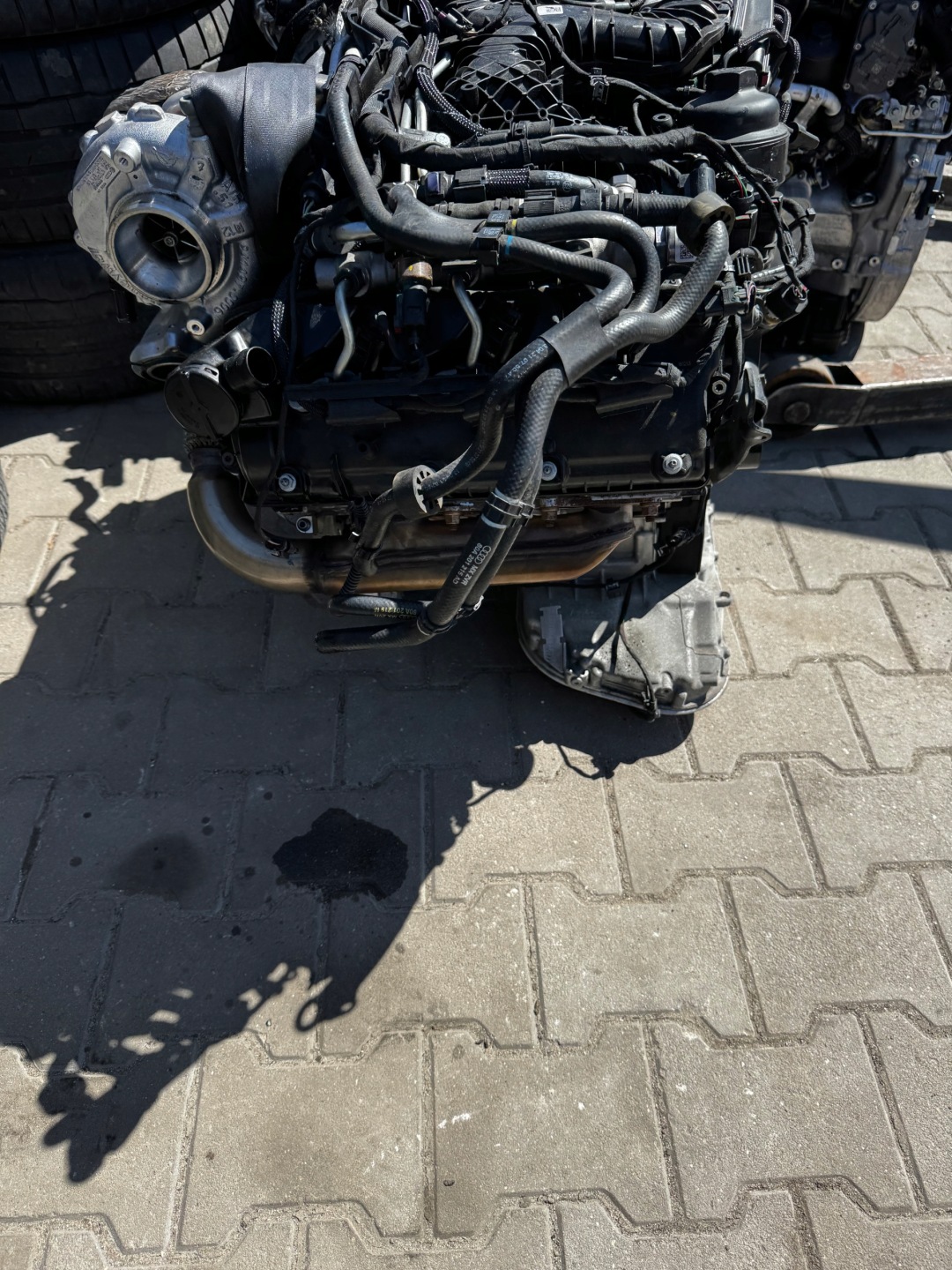 engine complete AUDI 3,0 TDI DCP