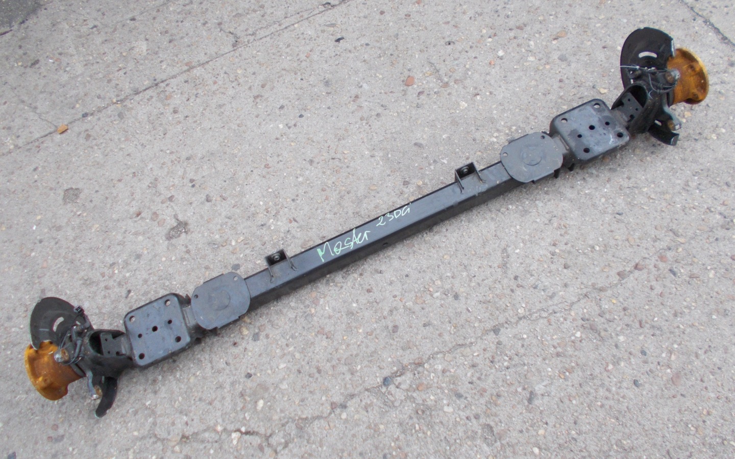 RENAULT MASTER III sider axis springing rear part