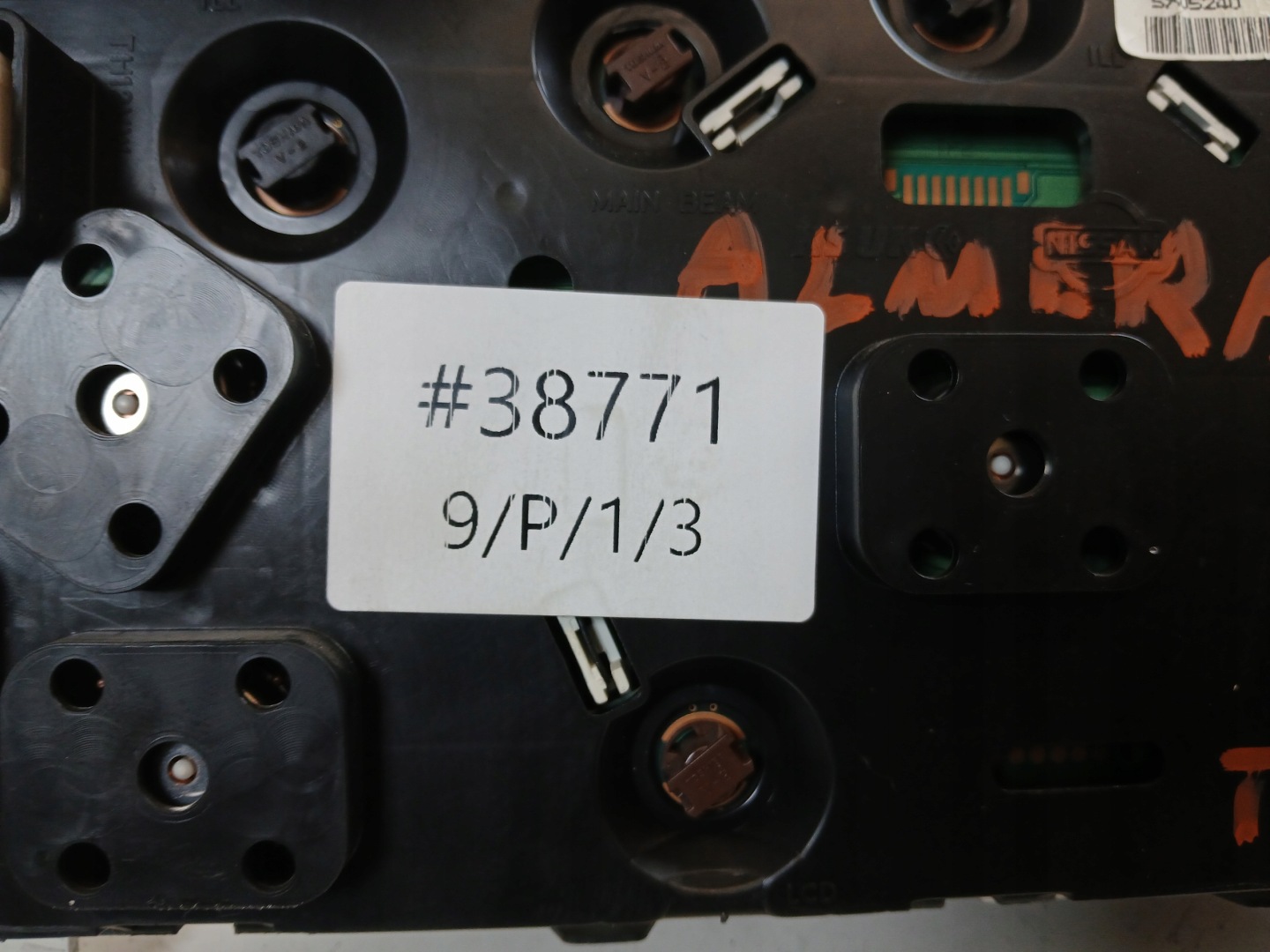 NISSAN ALMERA TINO 2.2 D dials dials BU714