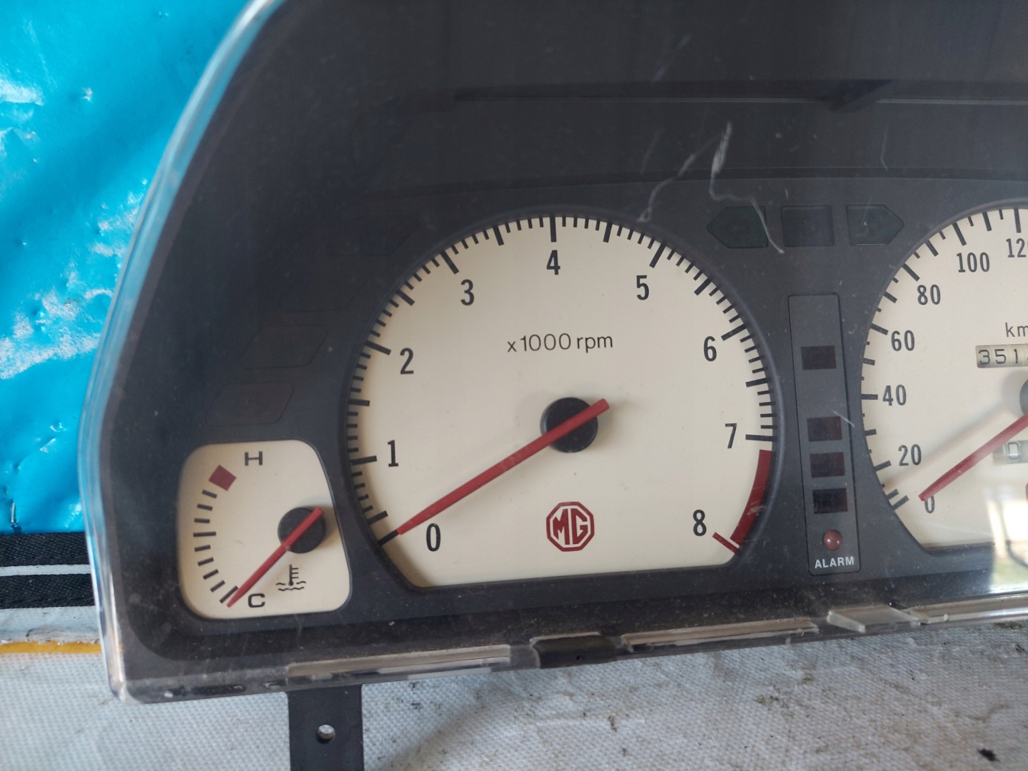 dials clock MG MGF 1.8 16V AR0024004