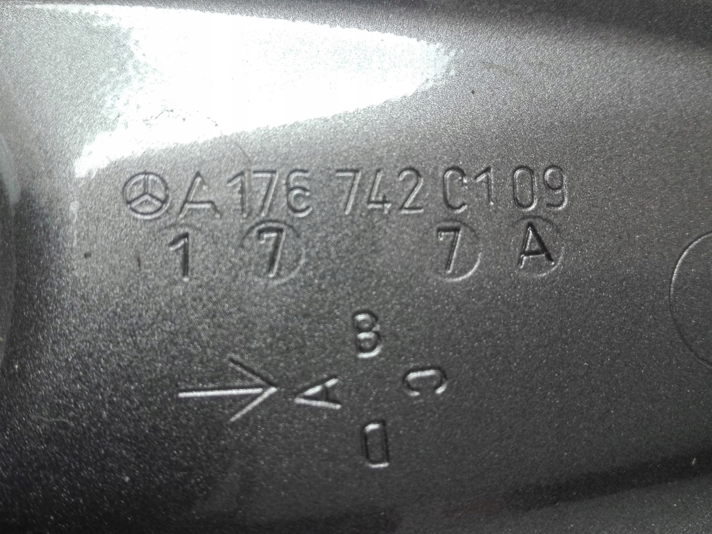 trunk door boot rear part rear MERCEDES A-KLASA 176