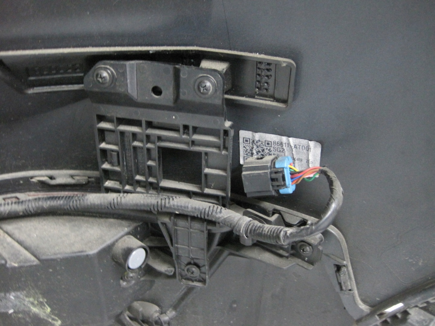 bumper rear part rear Kia NIRO II 4 PDC