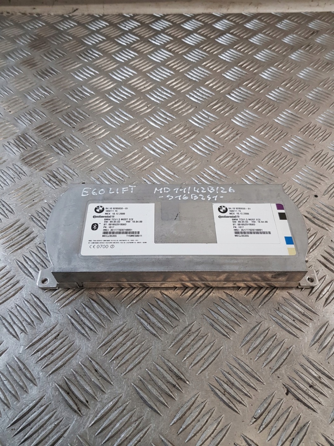 modulo Centralina BLUETOOTH 9205930 BMW E60 LIFT