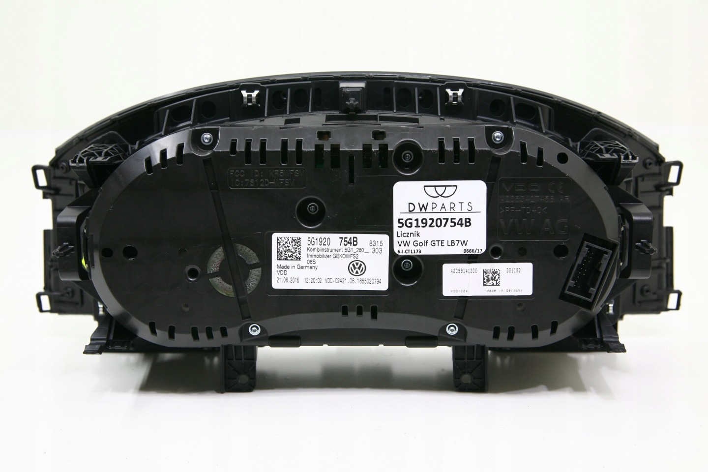 ORG dials dials PREDKOSCIOMIERZ VW GOLF VII 5G1920754B