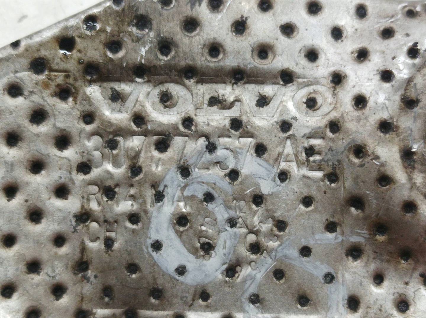 Blende Abdeckung TERMICZNA KOMPLET 2.4 D S60 II Volvo V60 und (2010- )