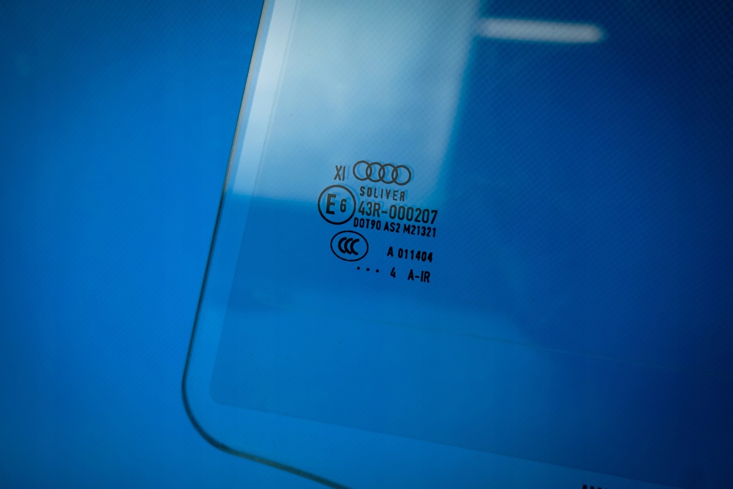 window rear door left Audi A8 4H 4H0845025G