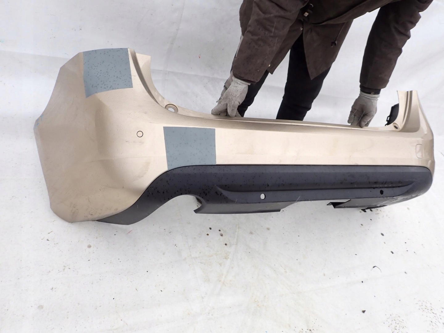 VOLVO V60 e 1 11-13 Paraurti posteriore posteriore PDC