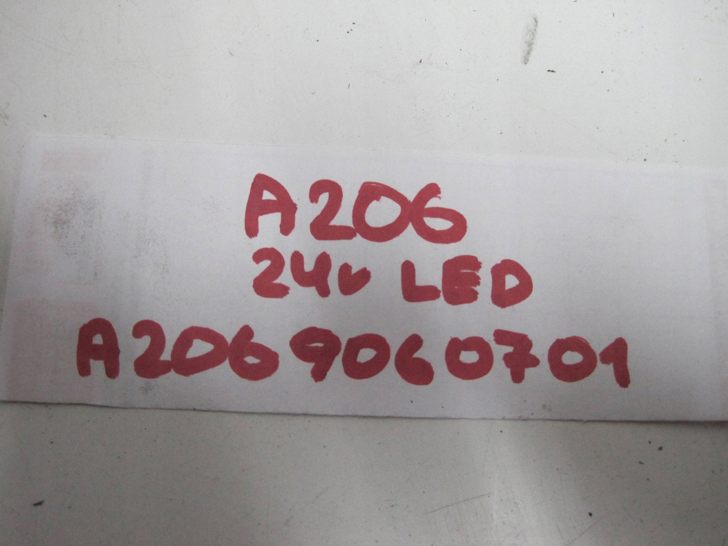 light rear to the bonnet left MERCEDES C class W206 A2069060701