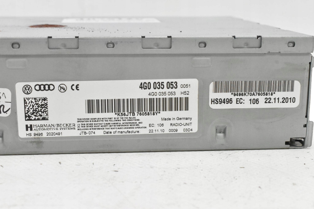 modulo TUNER RADIA 4G0035053 AUDI A6 C6 LIFT 08-11