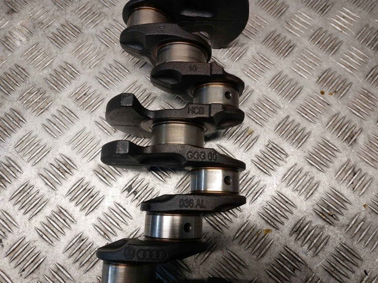crank VOLKSWAGEN GOLF V 1.4 FSI BKG 036AL