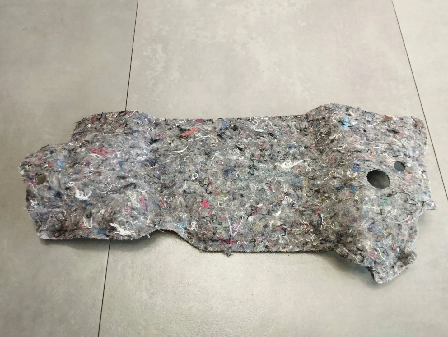 BMW 7 G11 soundproofing right rear part 7344684