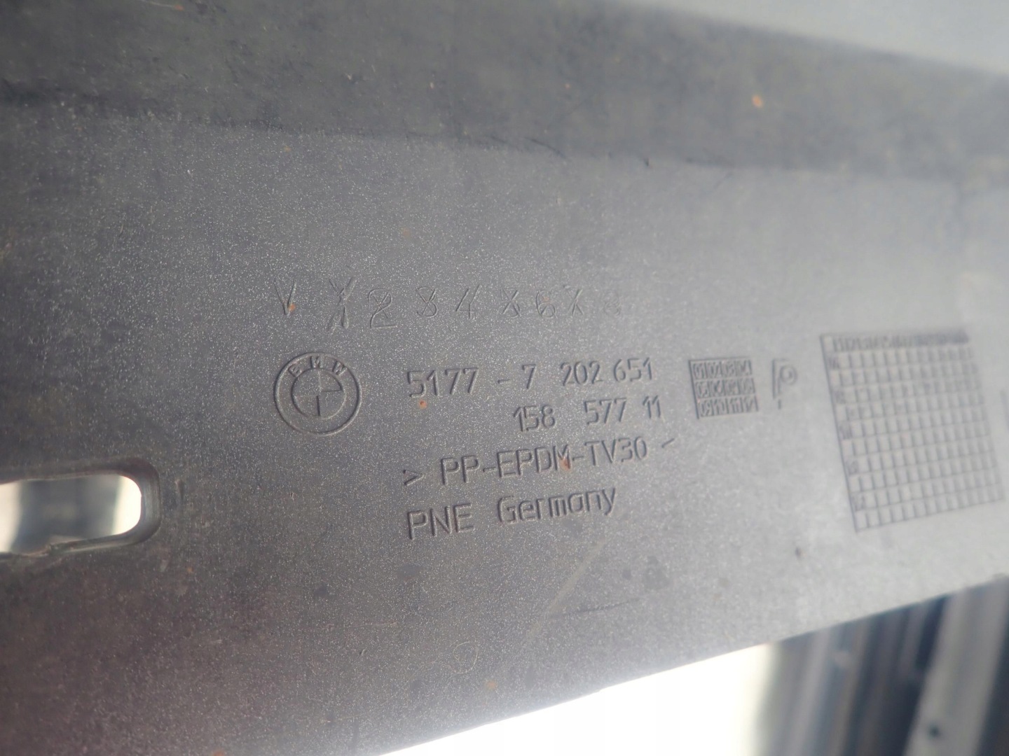 BMW 3 E90 E91 LIFT 08- threshold left moulding threshold