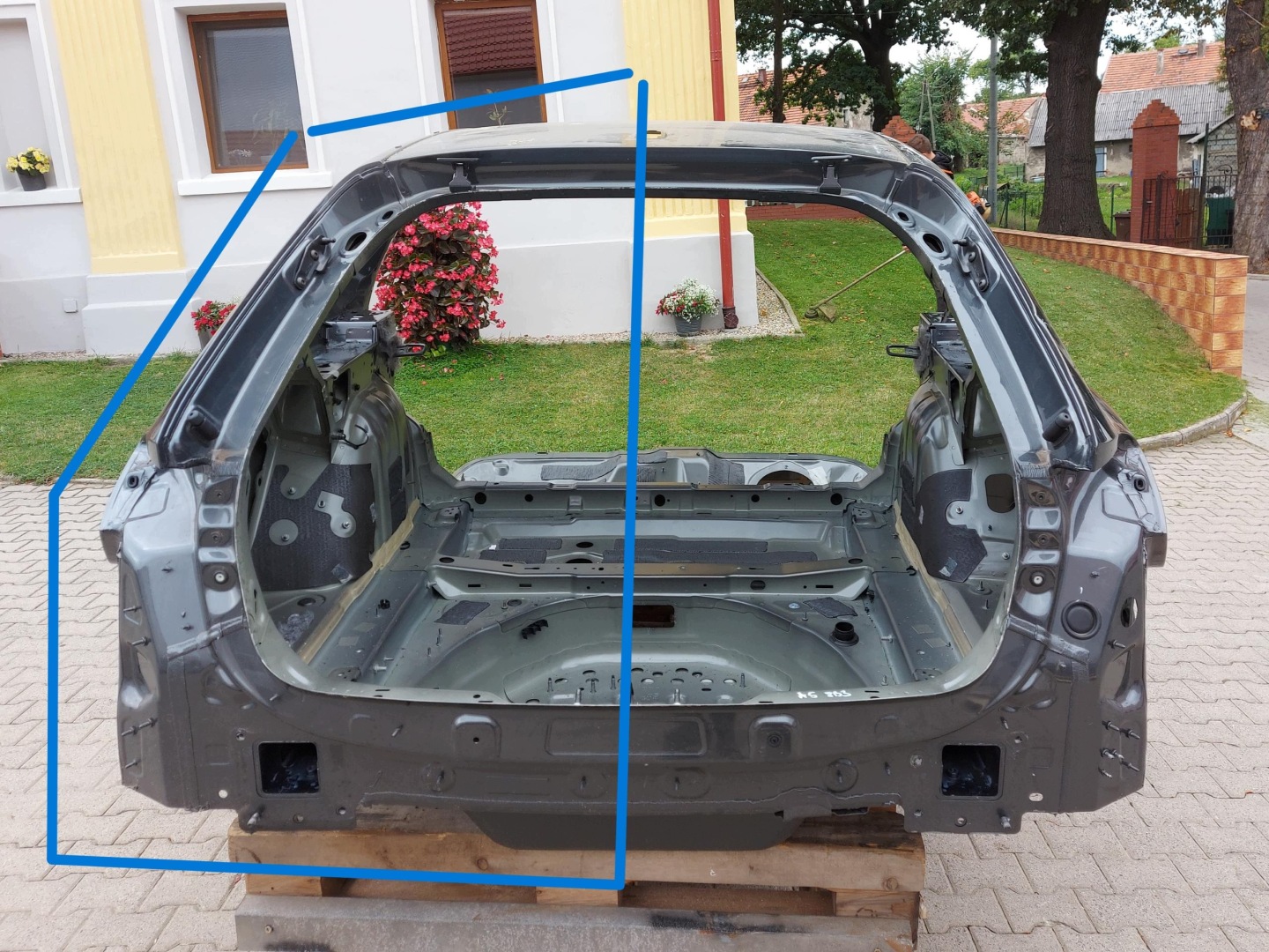 AUDI A5 8B3 B10 AVANT parafango posteriore sinistra LZ7S AUDA5Blo70295036