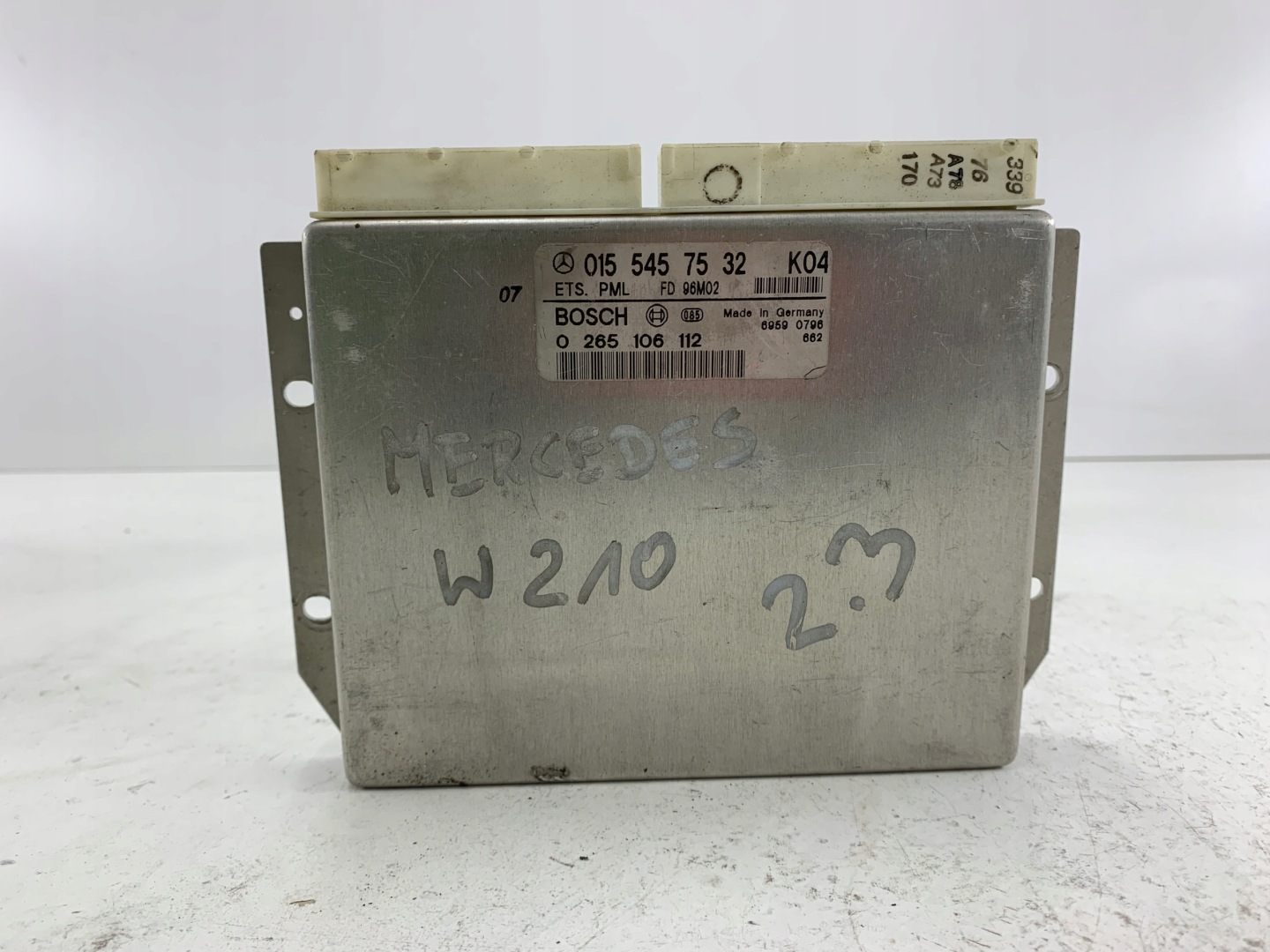 MERCEDES W210 module control unit ETS PML 0155457532