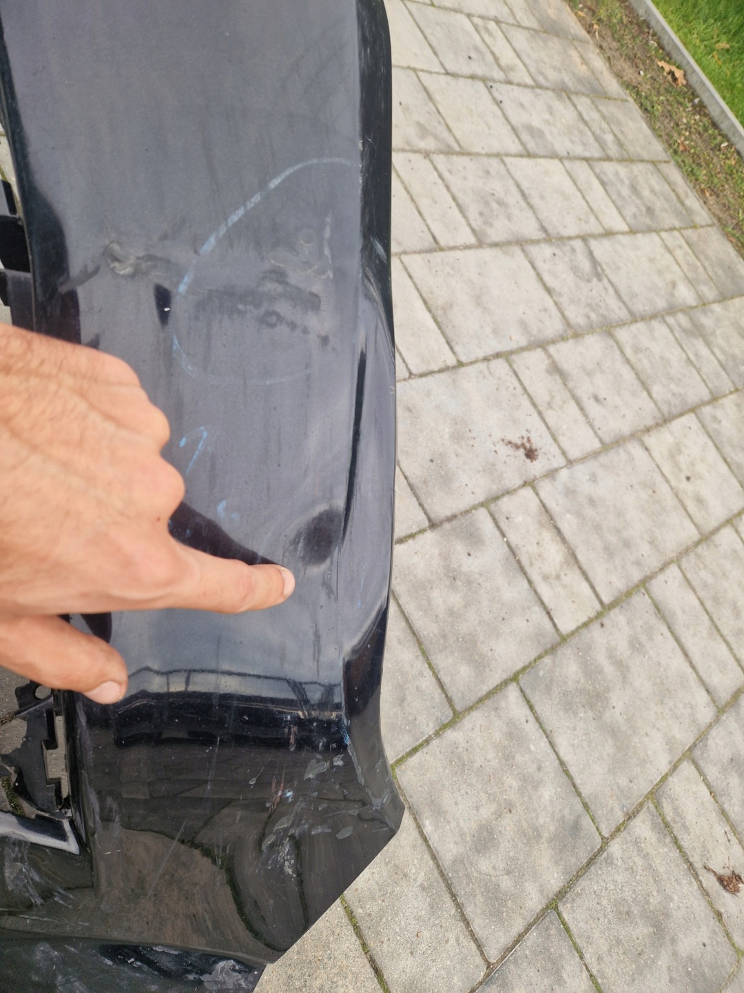 bumper front front opel astra h lift 13225746