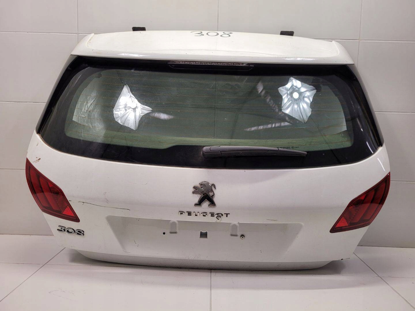 rear trunk door boot Peugeot 308 2 2016