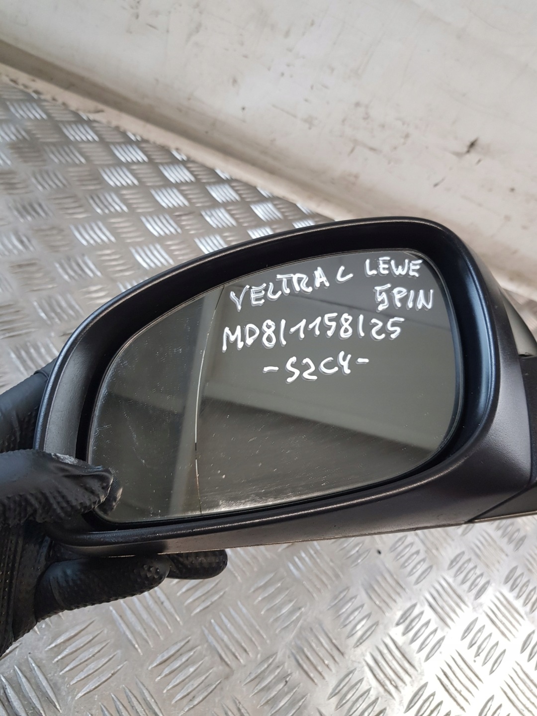 mirror left 5PIN 24436145 OPEL VECTRA C EUROPA K: 2FU