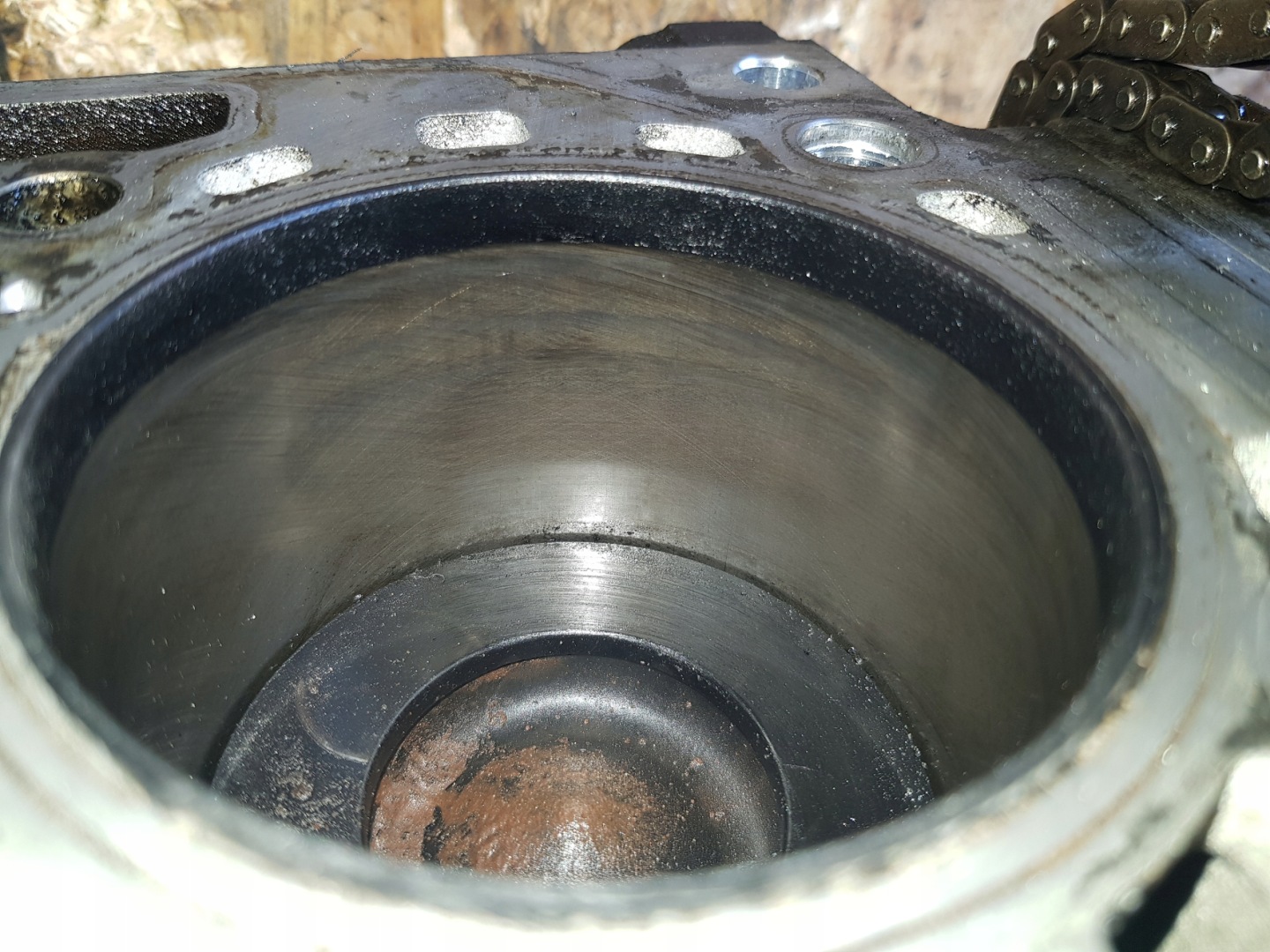 BMW E87 E90 E60 2.0 BITURBO 2.0D 204KM N47D20B BLOK DOL of the engine pistons crank