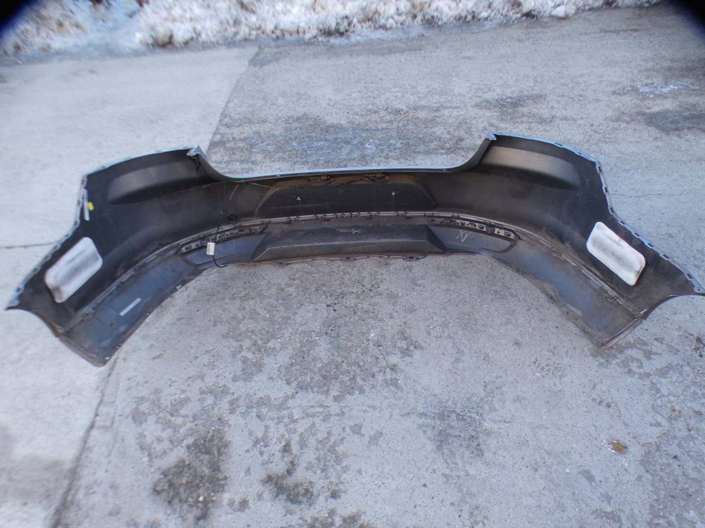 VW PASSAT B8 sedan bumper rear part complete