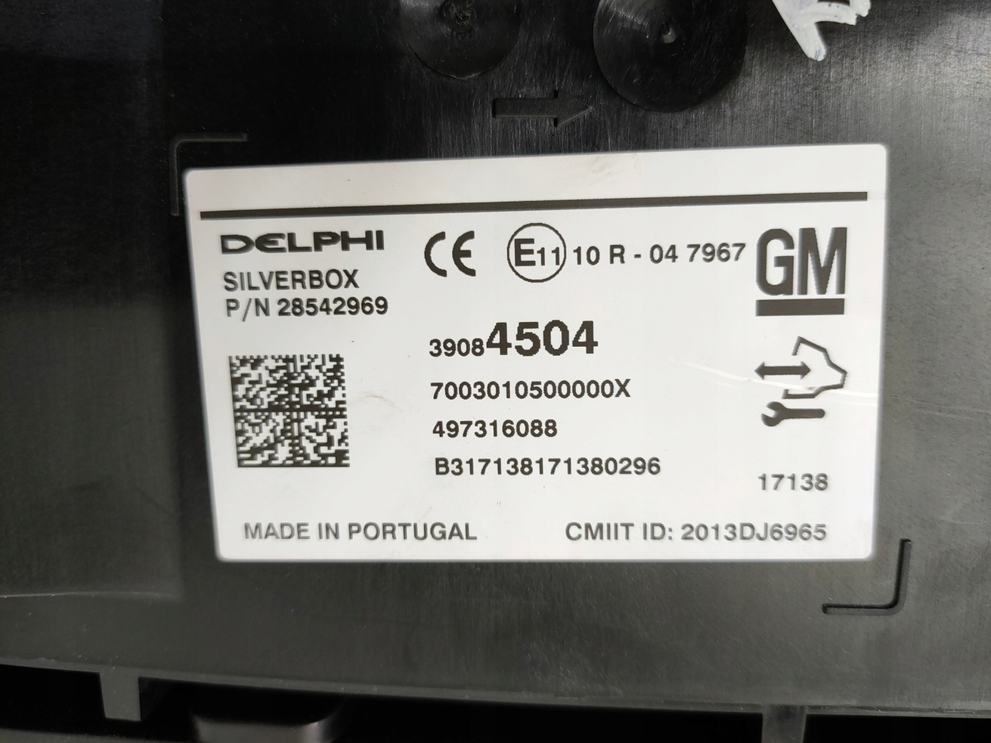 OPEL ASTRA V K 15-21 module RADIA navigation devices NAVI 39084504 OE